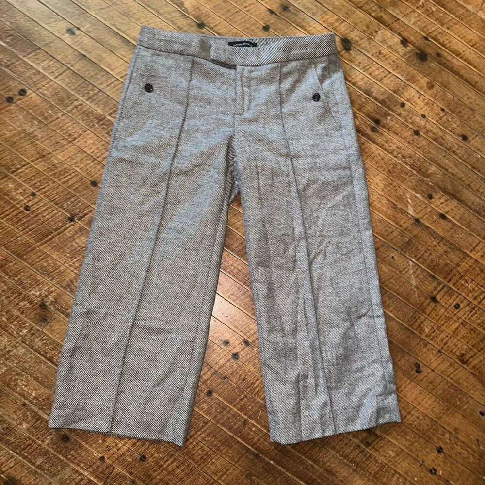 Banana Republic 25 Nova Fides flat front business casual slacks